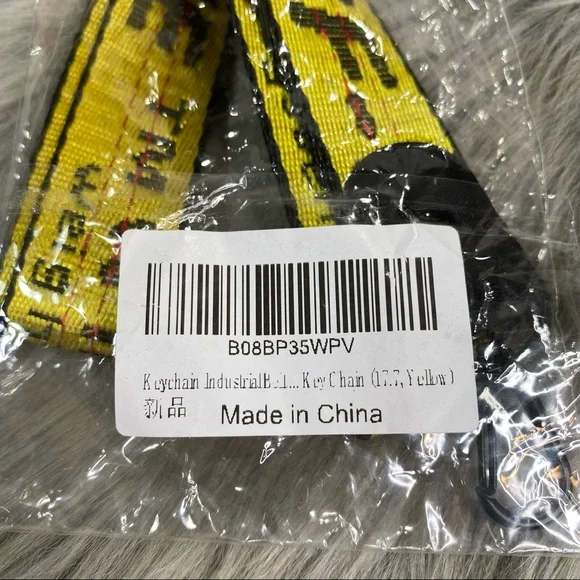 Off White inspired 3D Industrial KeyChain Strap Lanyard - Picture 7 of 7
